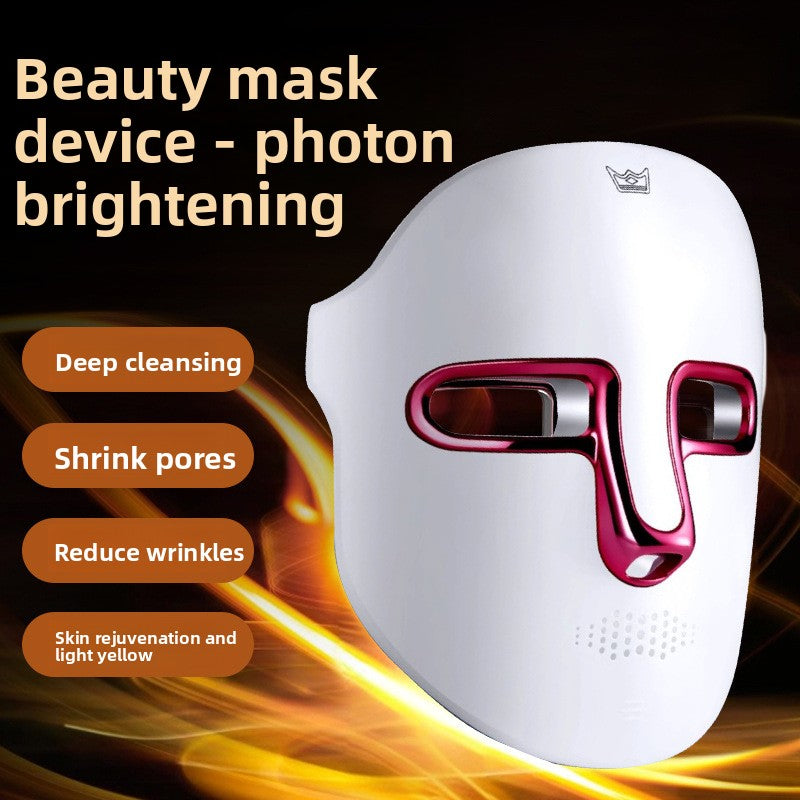 Rechargeable LED Photon Therapy Facial Mask
