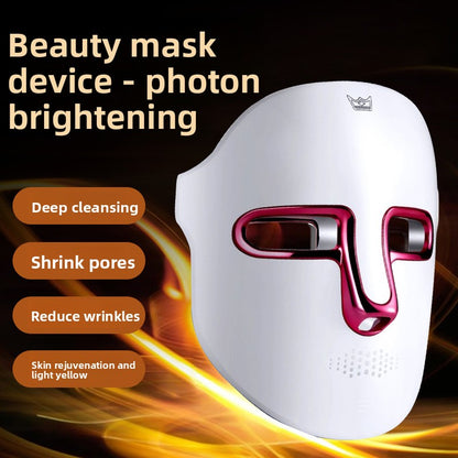 Rechargeable LED Photon Therapy Facial Mask