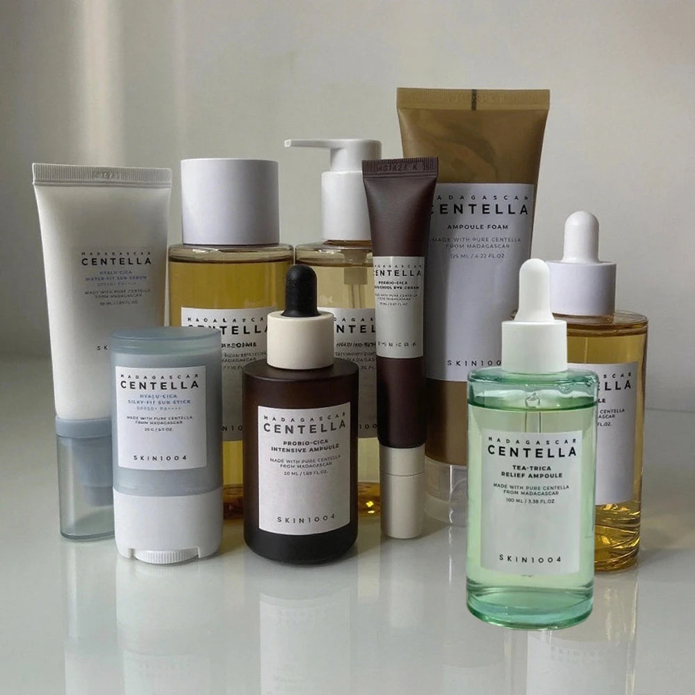 Skin1004 Angel Skin Care - Centella Asiatica Essence/Eye Cream/Cleanser/Sun Cream/Toner, Moisturizing, Brightening, Korean Skin