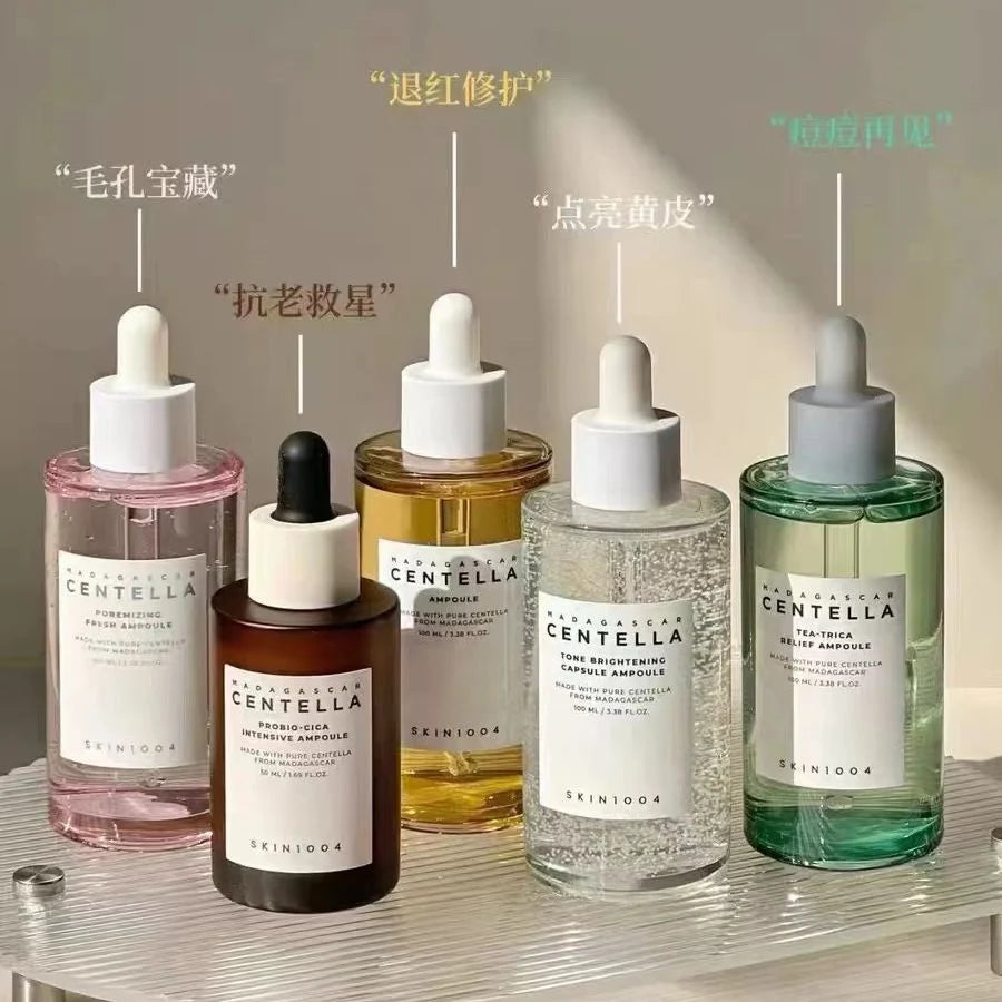 Skin1004 Angel Skin Care - Centella Asiatica Essence/Eye Cream/Cleanser/Sun Cream/Toner, Moisturizing, Brightening, Korean Skin